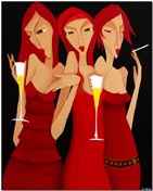 BERLIN&nbsp;GIRLS von Anil Kohli (www.berliner-malerei.de)